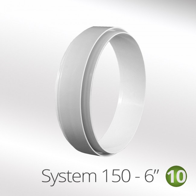 150mmRoundToRoundductingPipeConnector